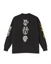 Polar Skate Co Facescape Longsleeve (PSC-F21-FACESCAPELS-BLK)