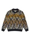 Polar Skate Co Paul Knit Sweater (PSC-W21-PAULKNITSWEAT-BLKYLLW)