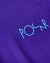 Polar Skate Co Stroke Logo Tee (PSC-F21-STROKELOGOTEE-PURPLE)